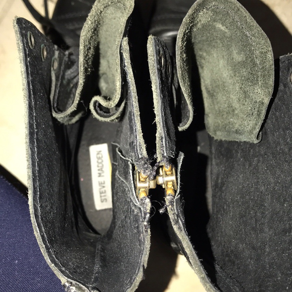 Steve Madden troopa combat boots - Picture 4 of 4